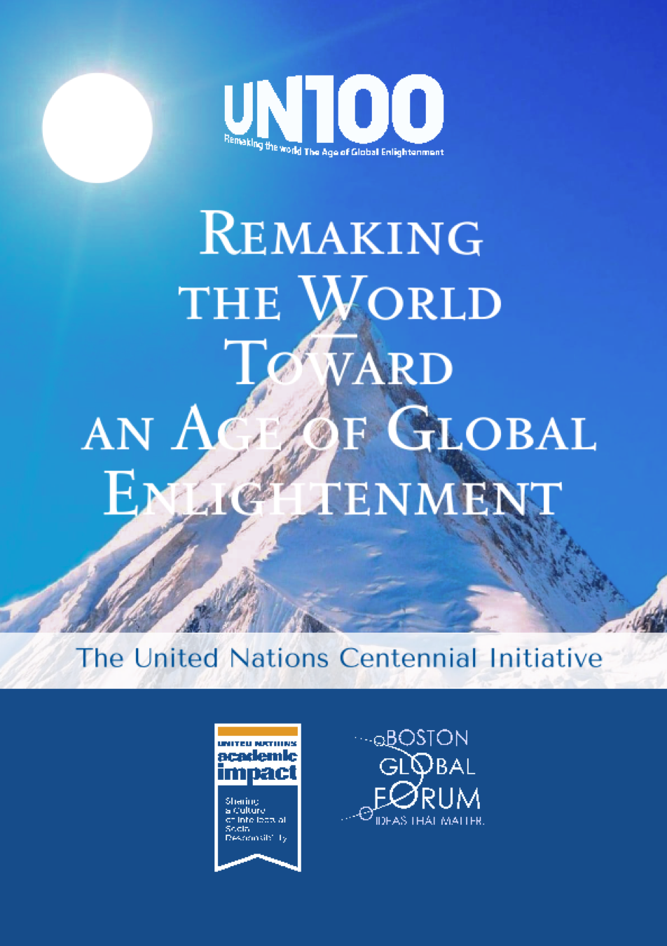 AIWS City Implements “Remaking the World – Toward an Age of Global Enlightenment”