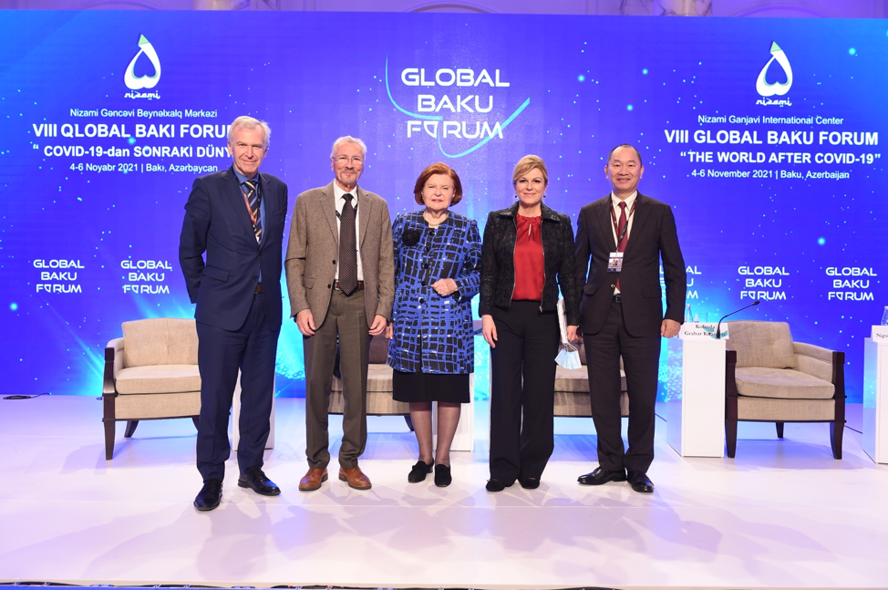 Global Enlightenment Community at AIWS City speaking at the Global Baku Conference 2021