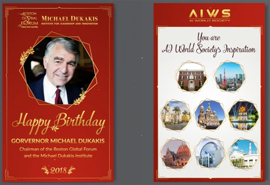 Happy Birthday Governor Michael Dukakis 2018