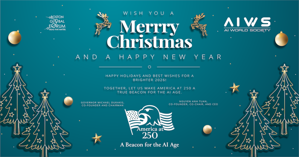 America at 250 – A Beacon for the Age of AI: Happy Holidays and Best Wishes for a Brighter 2026!