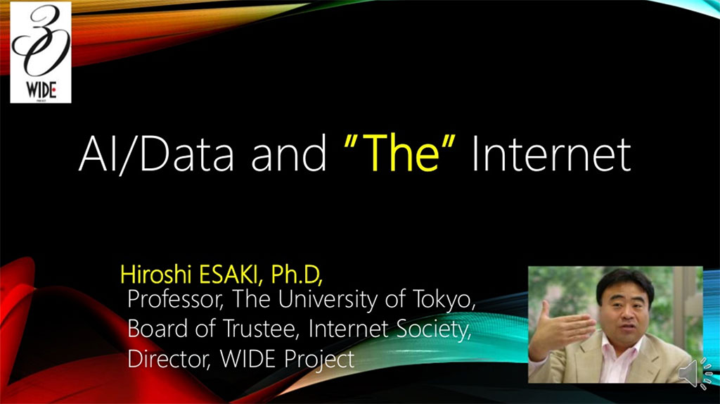 Professor Hiroshi ESAKI talks about Internet of Design