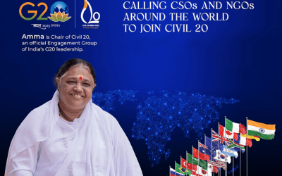 Chair of C20 at G20 India 2023 Amma: You are the light