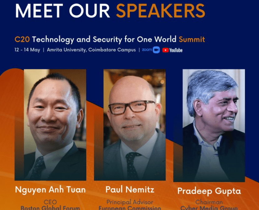 The Civil 20 Technology and Security for One World Summit in India