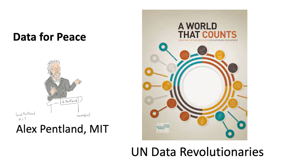 Data for Peace by Alex Sandy Pentland