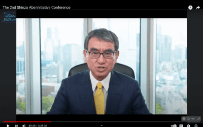 Japanese Minister Taro Kono’s speech at the BGF 2nd Shinzo Abe Initiative Conference