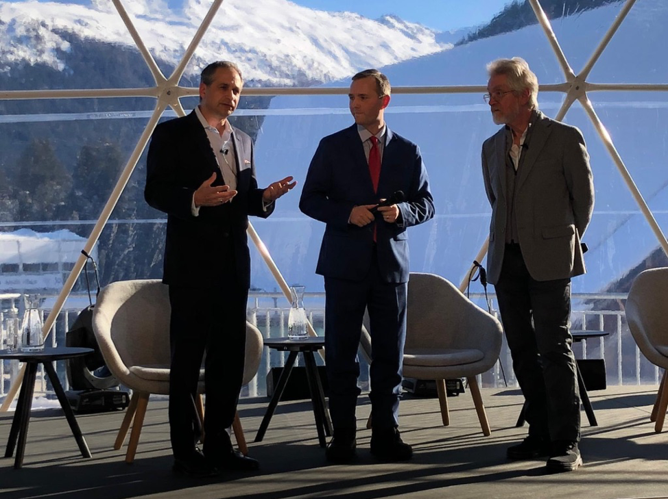 Alex Pentland hosted Imagination in Action on January 21 at Davos 2020