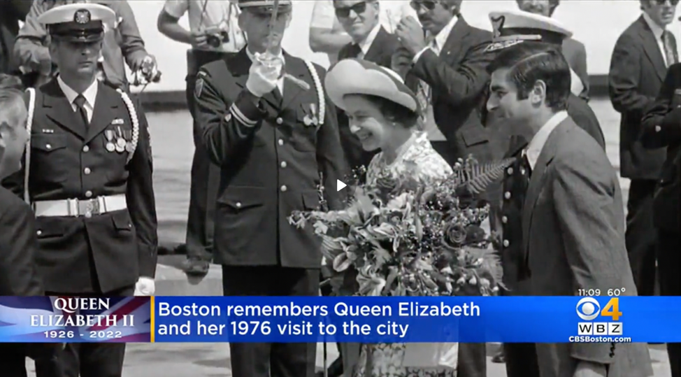 queen elizabeth visits boston