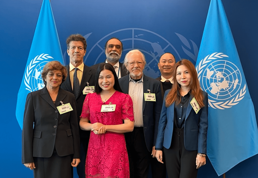 BGF leaders meet and discuss with Amandeep Gill at the United Nations