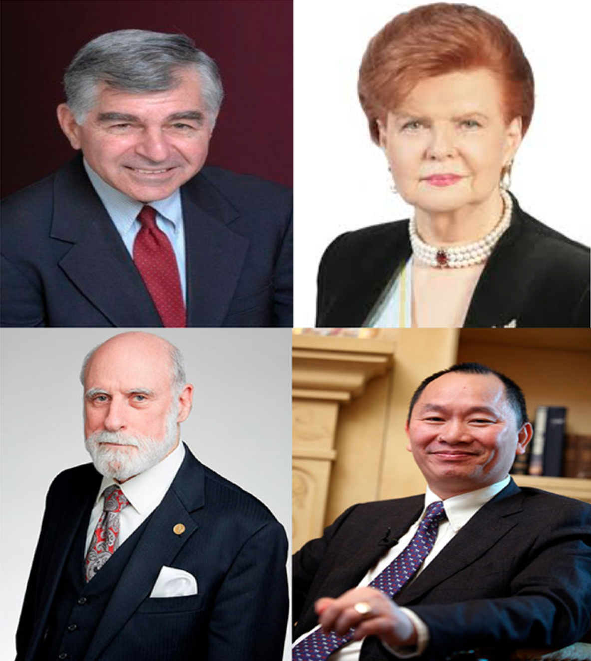 Governor Michael Dukakis, President Vaira Vike-Freiberga, and Father of the Internet Vint Cerf invite organizations and individuals to sign the Social Contract for the AI Age