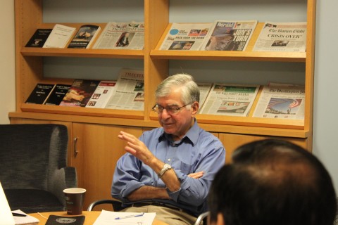 Chairman Dukakis posed a thought-provoking point during the meet