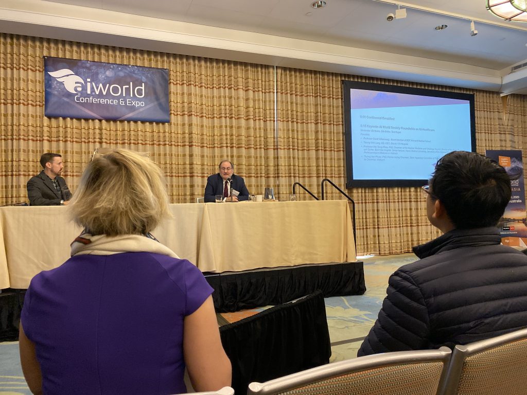 AI World Society Roundtable on AI-Healthcare at AI World Conference and Expo