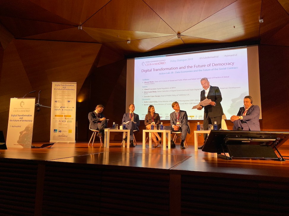 AIWS Social Contract 2020 is introduced and discussed at the World Leadership Alliance-Club de Madrid’s Annual Policy Dialogue