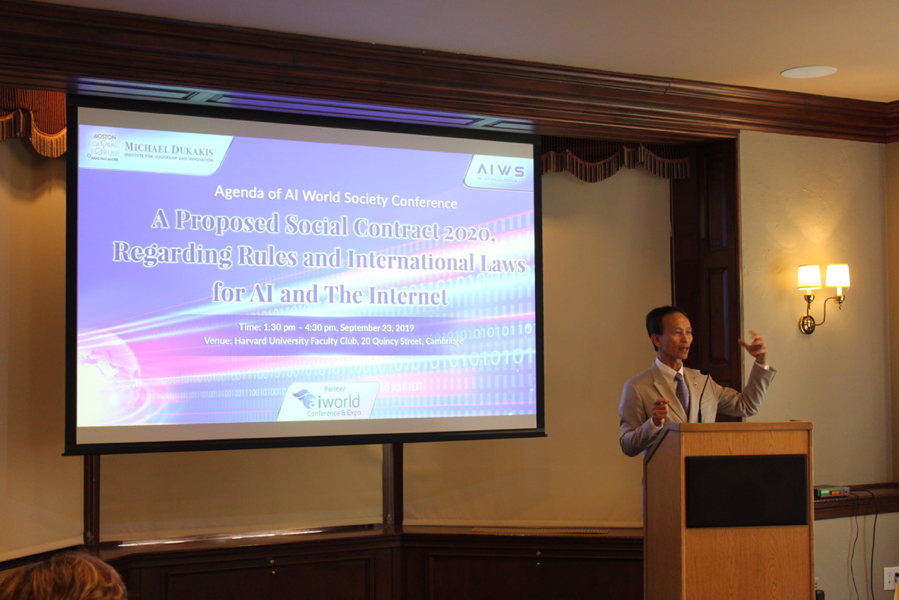 Mr. Nam Phan speaks at the AIWS Conference on 23 September 2019