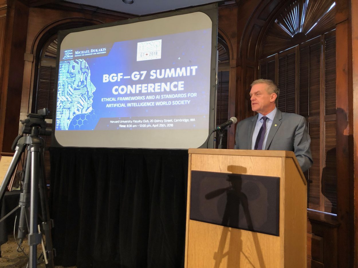 VIDEO: Consul General of Canada David Alward to speak at BGF-G7 Summit Conference 2018